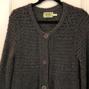Juicy Couture gray cardigan